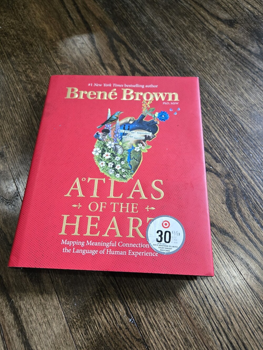 Brené Brown Atlas of the Heart Hardcover Book Mapping Meaningful Connection